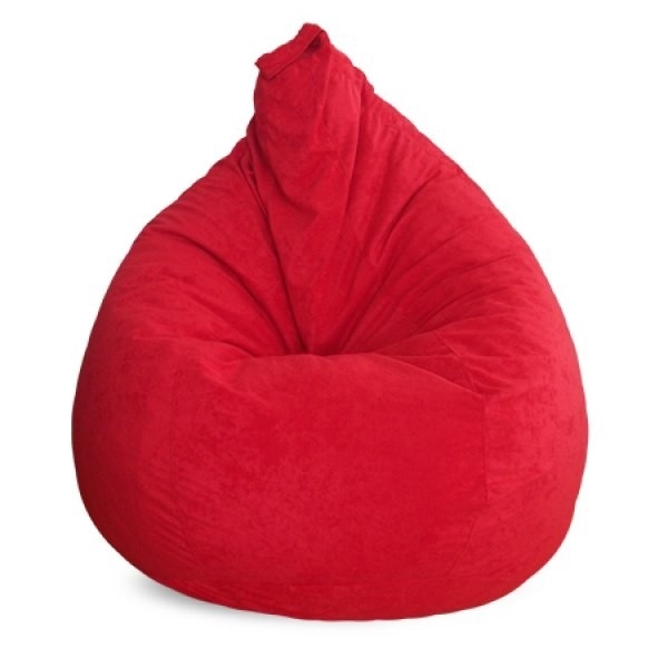 Заказать онлайн кресло мешок красного цвета