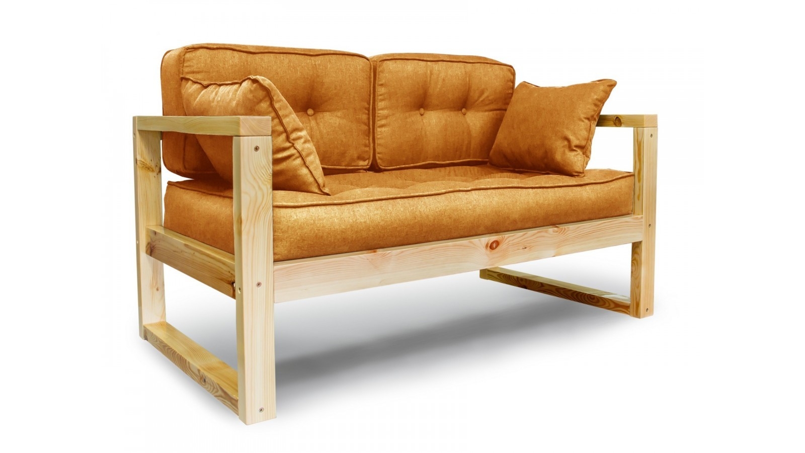 Купить диван из дерева в стиле минимализм