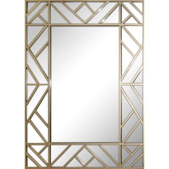 Дизайнерское зеркало с уникальным обрамлением