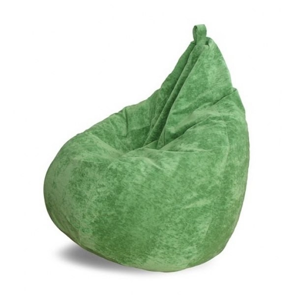 Купить зелёный бескаркасный кресло мешок