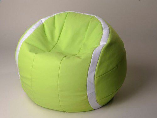 Кресло мяч волейбольный салатового цвета
