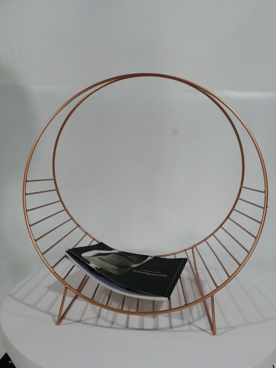 круглое напольное кресло в стиле LOFT