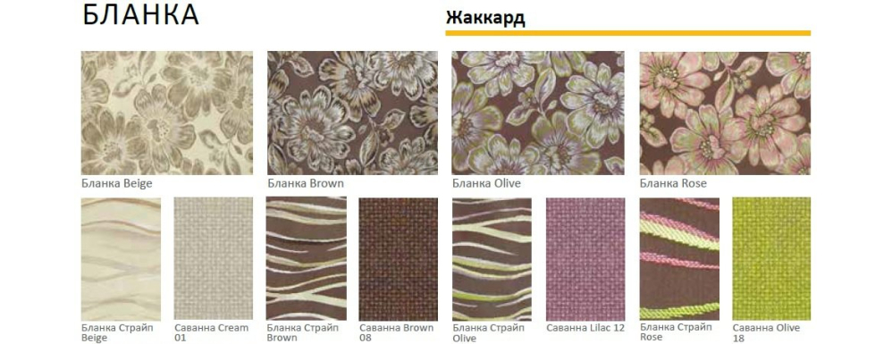 Купить мебельную ткань жаккард Бланка в Украине недорого