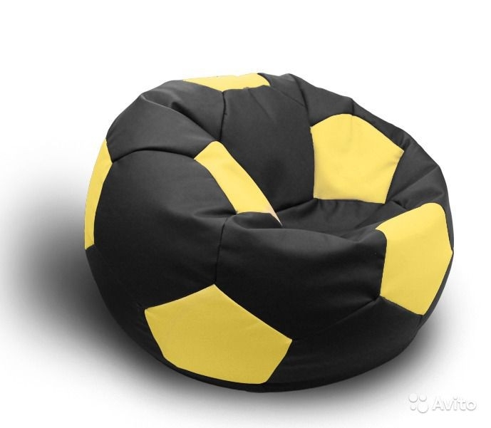 Чёрно жёлтый мешок мяч