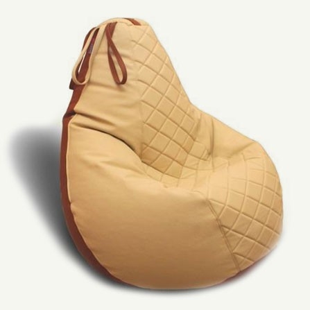 Кресло мешок груша кофейного цвета