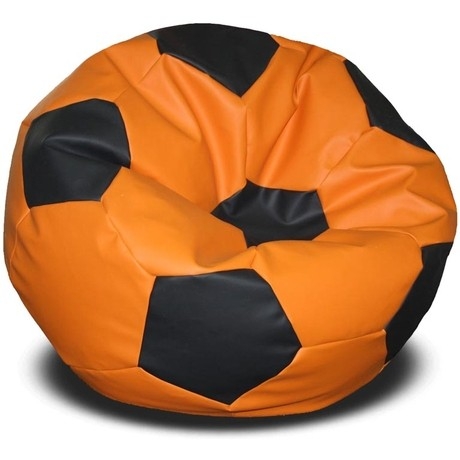 Оранжево чёрный кресло мяч