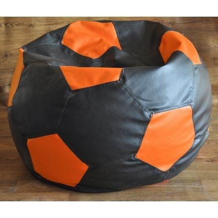 Чёрно оранжевый кресло мяч