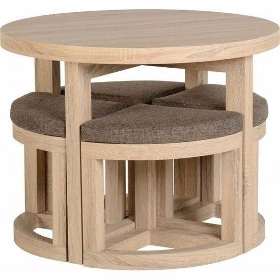 Купить мебельный комплект стол со стульчиками для маленькой квартиры