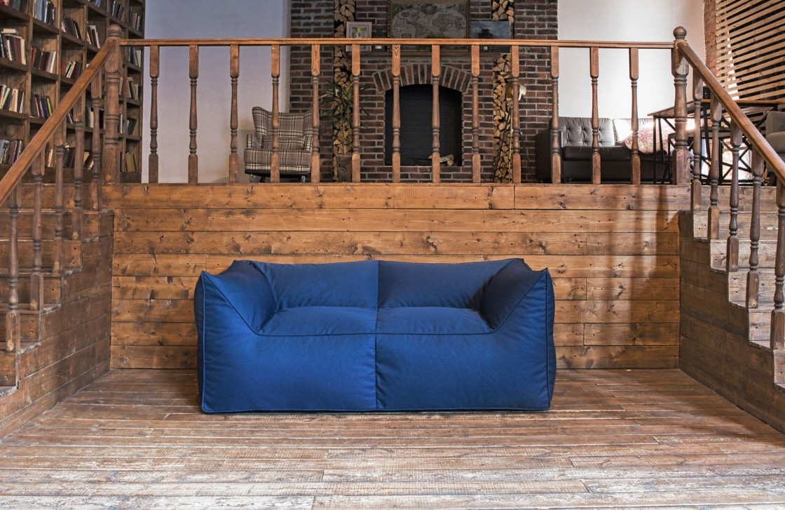 Купить мягкий бескаркасный диван в стиле LOFT