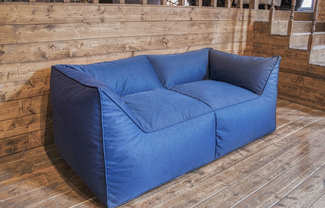 Купить мягкий бескаркасный диван в стиле LOFT