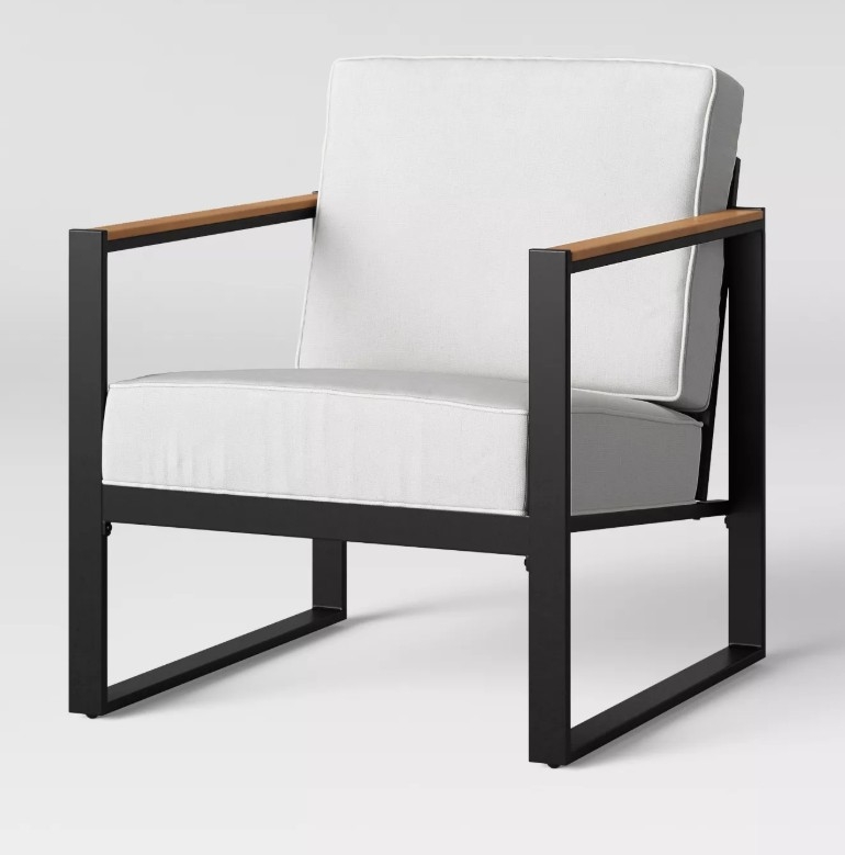 Купить металлическое кресло в стиле ЛОФТ для веранды