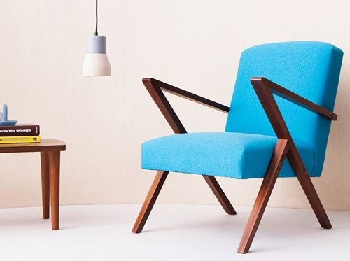Деревянное кресло в стиле LOFT