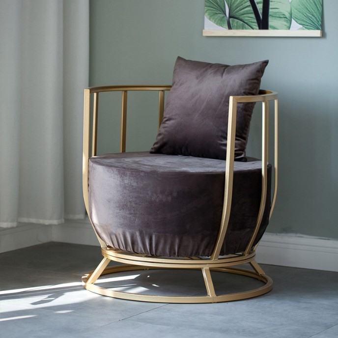 Круглое кресло в стиле минимализм от производителя