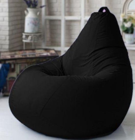Заказать онлайн кресло грушу чёрного цвета