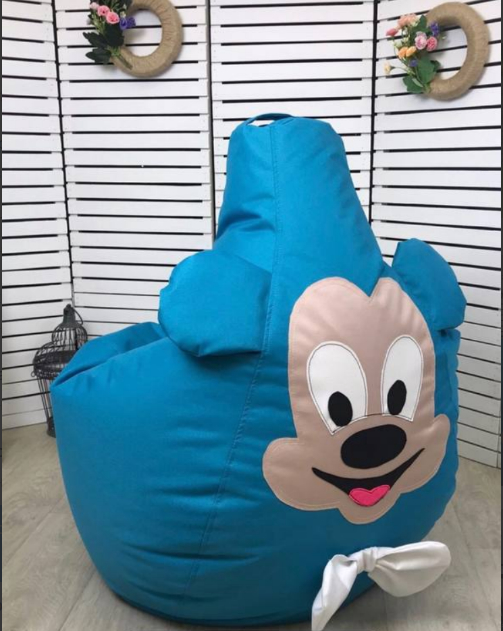 Кресло мешок груша Микки Маус