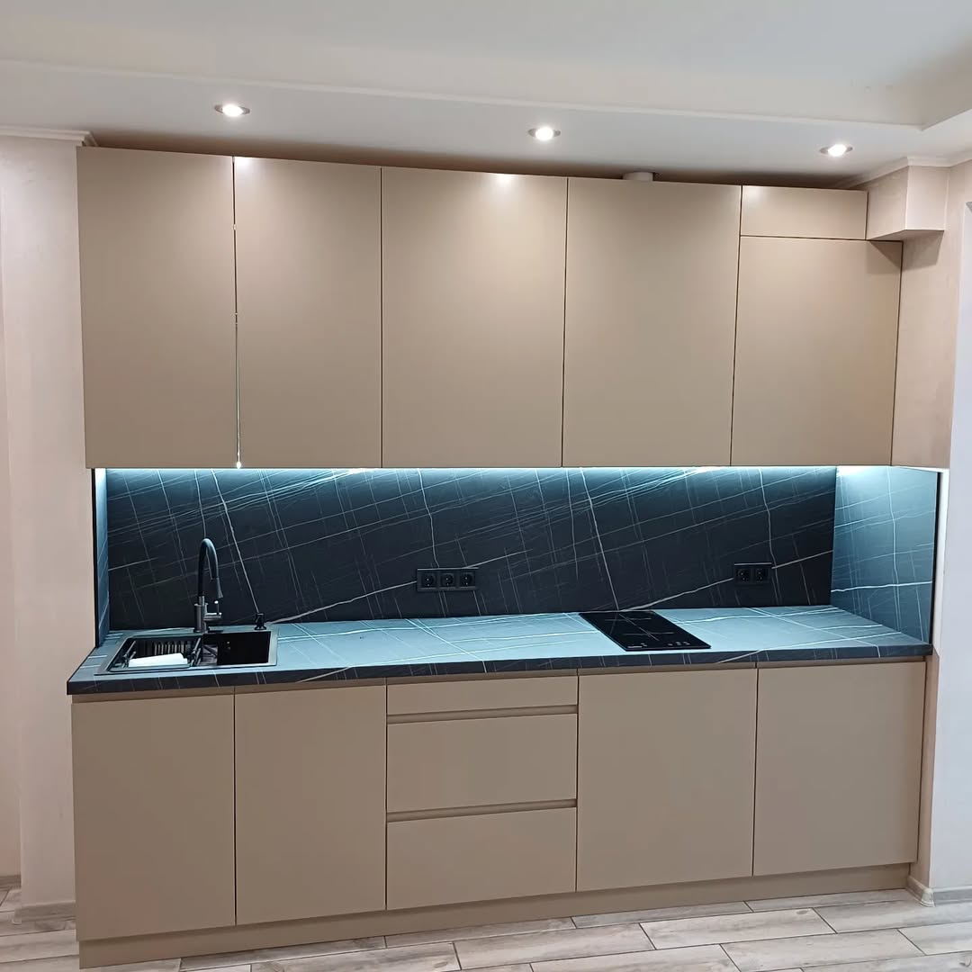 Купить прямую кухню 3 метра в Днепре под заказ в стиле LOFT