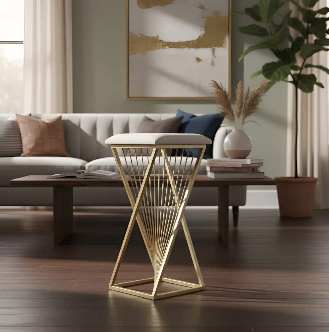 Купить барный пуфик в стиле LOFT