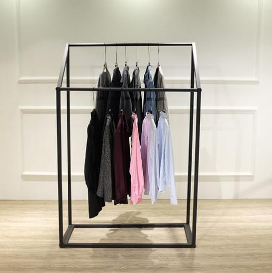 Купить стойку для одежды в стиле Loft напольная вешалка для дома и магазина