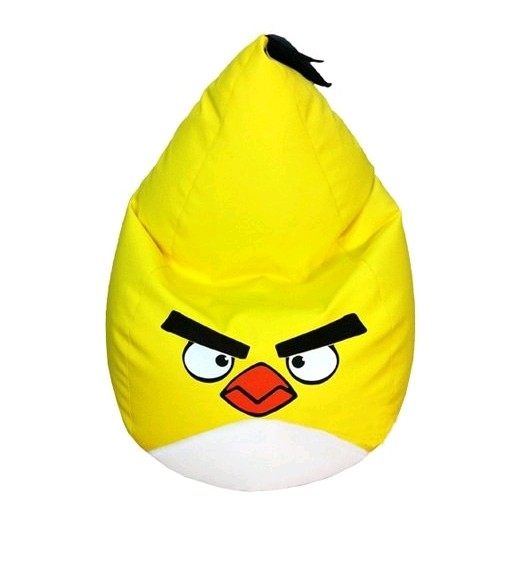 Кресло Angry Birds жёлтая птица