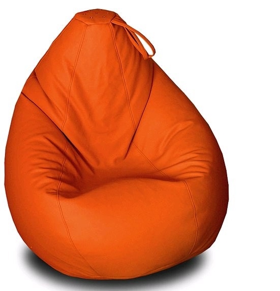 Кресло груша по очень низкой оранжевого цвета впервые в Украине