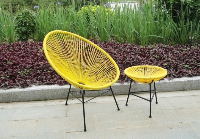 Садовое кресло из плетённого ротанга купить в Украине