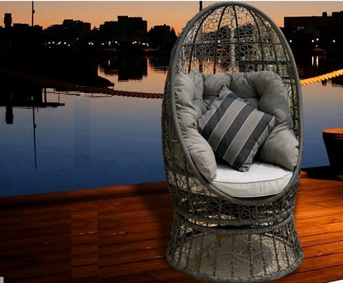 Купить кресло папасан в Украине из искусственного ротанга