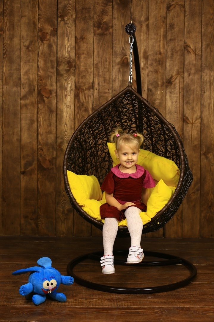 Купить детское подвесное кресло шар в Украине