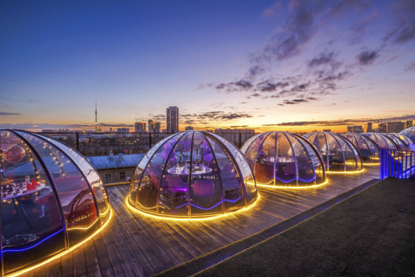 Беседка в ресторан купольная беседка